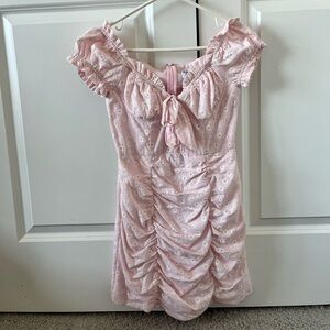 Princess Polly Light Pink Floral Dress